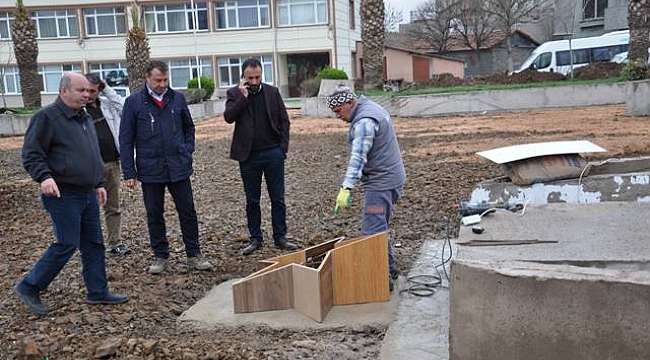 Gümüşçay'da çalışmalar Son Hızı İle Devam Ediyor.