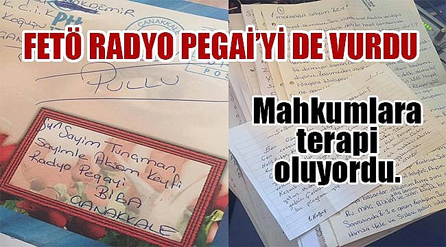 Fetö mahkumlarla birlikte, Radyo Pegai'yi de vurdu