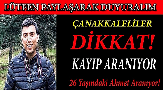 KAYIP ARANIYOR