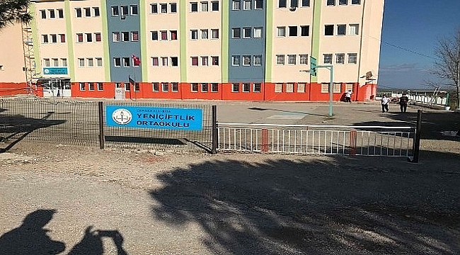 Yeniçiftlik Ortaokulunun projesi kabul edildi