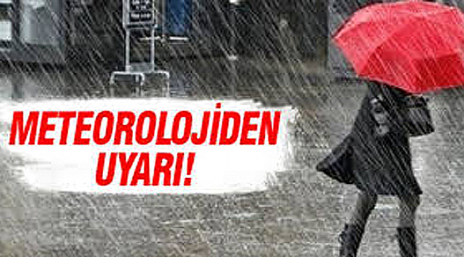 Meteorolojiden Çanakkale İçin Uyarı!