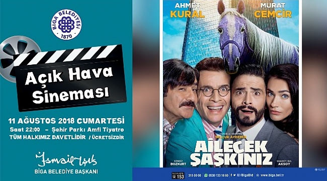 Açık Hava Sinemasında bu hafta: Ailecek Şaşkınız