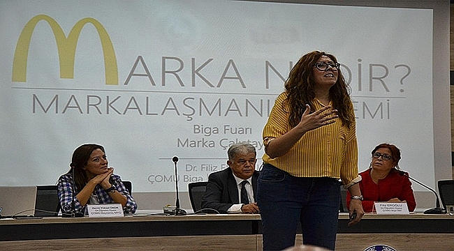 Biga'da 'Yerelden Küresele Markalaşma' çalıştayı