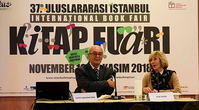 Özgünaydın, Uluslararası Kitap Fuarı'nda Biga'yı anlattı