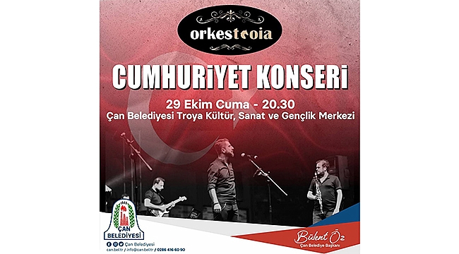 CUMHURİYET KONSERİNE DAVETLİSİNİZ