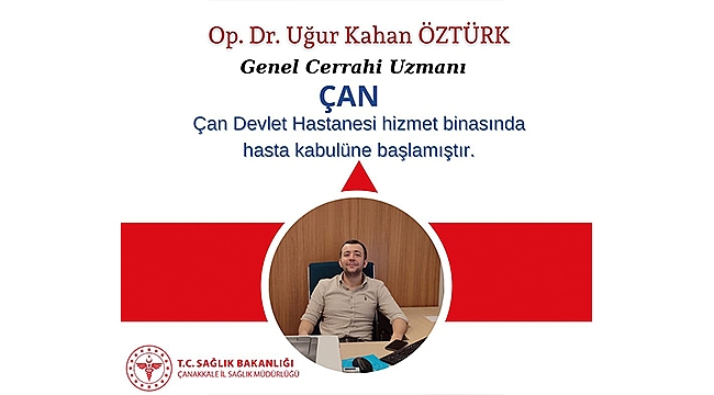 ÇAN'A YENİ UZMAN