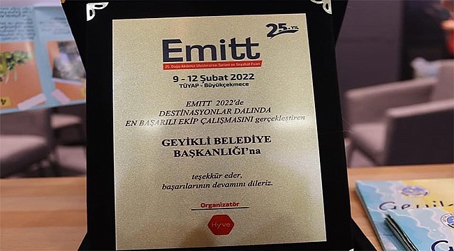 EN BAŞARILI EKİP GEYİKLİ'DE