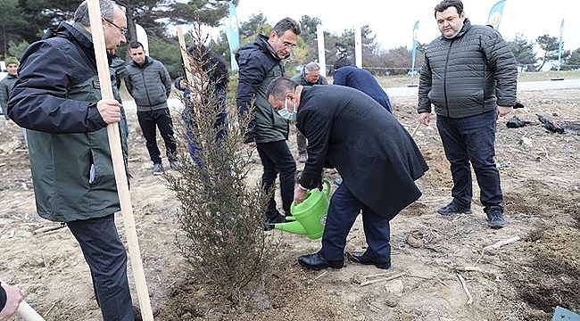 "TOPRAĞI VATAN YAPAN YİĞİTLERİN YEŞEREN FİDANLARI"