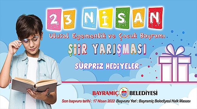 BAYRAMİÇ BELEDİYESİ'NDE 23 NİSAN COŞKUSU