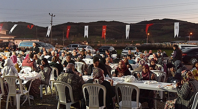 "GÜNGÖREN'DE HEMŞEHRİLERİMİZ İLE İFTAR'DA BULUŞTUK"