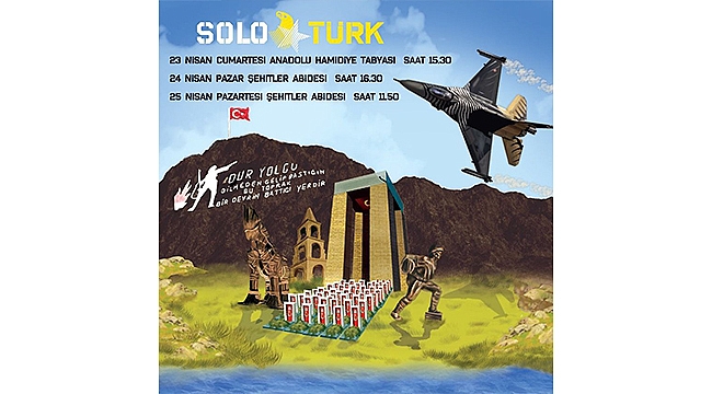 SOLOTÜRK TEKRAR ÇANAKKALE SEMALARINDA