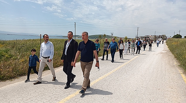 BİGA TSO MECLİS ÜYELERİ DOĞA YÜRÜYÜŞÜNDE BULUŞTU