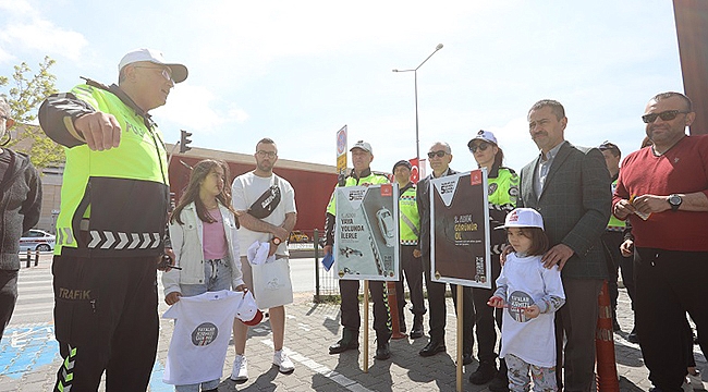 "YAYALAR İÇİN 5 ADIMDA GÜVENLİ TRAFİK"