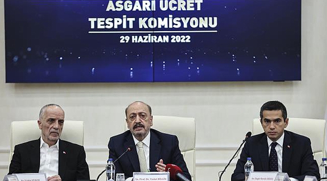 ASGARİ ÜCRET TESPİT KOMİSYONU BUGÜN SAAT 15.30'DA TOPLANACAK!