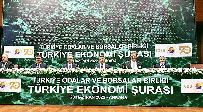 BİGA TSO BAŞKANI ŞADAN DOĞAN TOBB EKONOMİ ŞURASI'NA KATILDI 