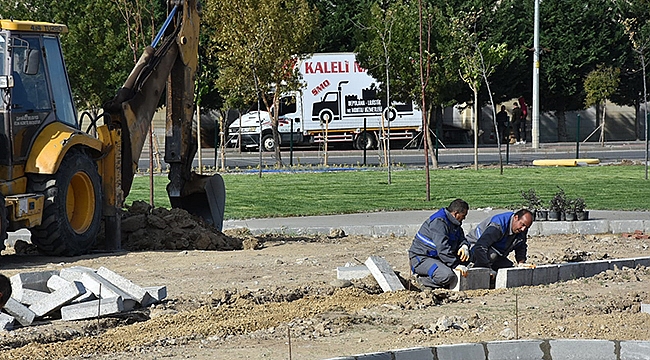 BAŞKAN GÖKHAN SAĞLIKLI YAŞAM PARKI'NDA İNCELEMELERDE BULUNDU