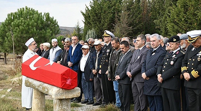 KIBRIS GAZİSİ SADETTİN TÜRKER, EBEDİYETE UĞURLANDI