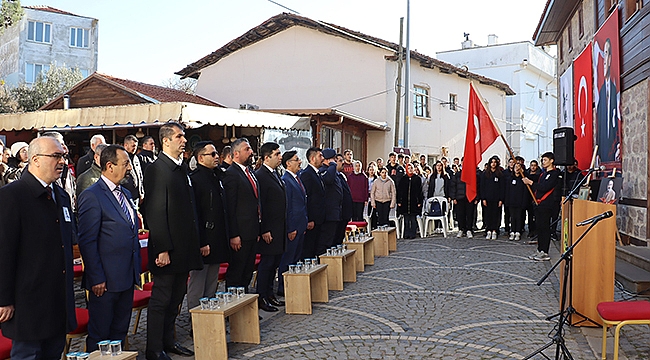 MEHMET AKİF ERSOY EVİNDE ANILDI