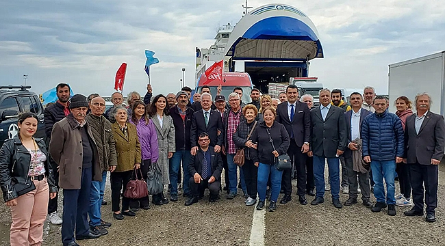 CHP'Lİ GÜNEŞHAN: "GÖKÇEADA'YA HIZLI FERİBOT SEFERLERİ BAŞLATACAĞIZ"