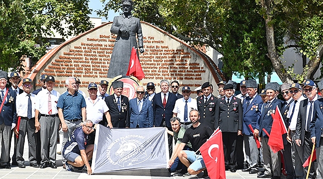 KIBRIS BARIŞ HAREKATI 49. YILDÖNÜMÜNDE ANILDI