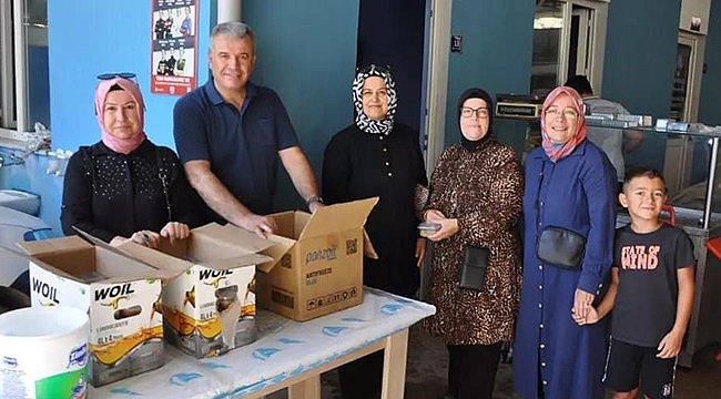 BAŞKAN ELBİ'DEN AŞURE İKRAMI