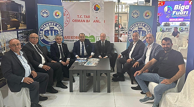 BAŞKAN SELÇUK SEMİZOĞLU BİGA FUARI AÇILIŞINA KATILDI