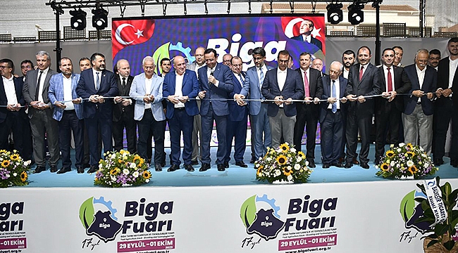 BİGA FUARI 17'NCİ KEZ KAPILARINI AÇTI