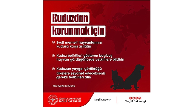 "KUDUZDAN KORUNMAK İÇİN"