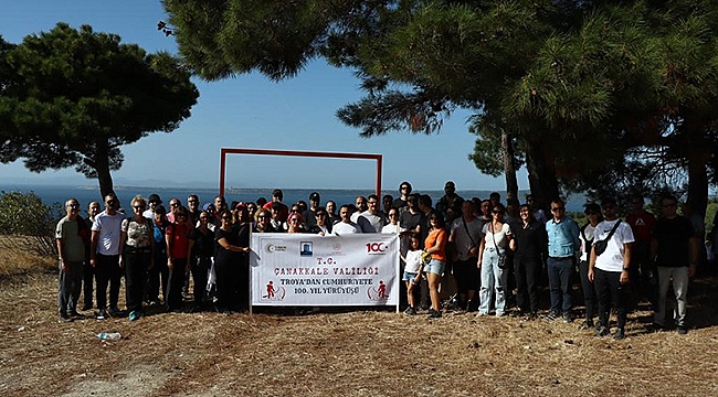 TROYA'DAN CUMHURİYETE 100. YIL YÜRÜYÜŞÜ