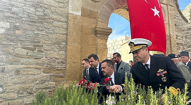 ÇANAKKALE SAVAŞLARI'NIN İLK ŞEHİTLERİ, RAHMET, MİNNET VE ŞÜKRANLA ANILDI