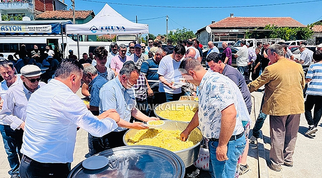 ETİLİ'DE KÖY HAYRI YAPILDI