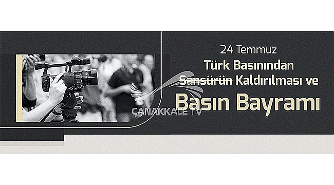 BAŞKAN ERKEK'İN BASINDAN SANSÜRÜN KALDIRILMASI VE BASIN BAYRAMI MESAJI