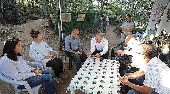 VALİ TORAMAN, ÇAN BAHADIRLI KÖYÜ İNKAYA MAĞARASI ARKEOLOJİK KAZI ALANINI İNCELEDİ