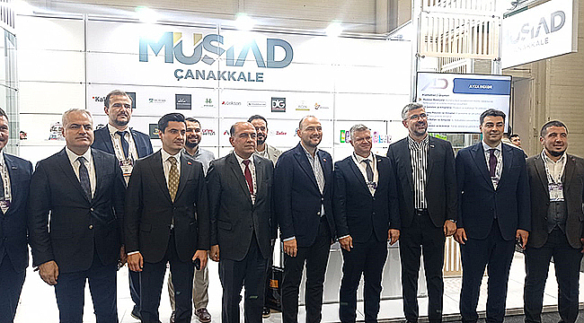 MÜSİAD ÇANAKKALE ŞUBESİ, 19 ÜYE FİRMASIYLA MÜSİAD EXPO 2024'E DAMGA VURDU